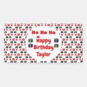 ホーホーホーハッピーバースデー 横断幕 (横)