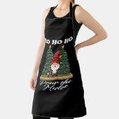 ホーホーホーホクリスマス格言ポアザメルロ エプロン (インサイチュ)