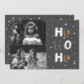 ホーホーホーホホリデーカード シーズンカード (正面/裏面)