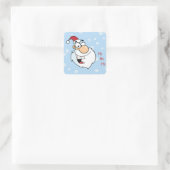 ホーホーホーホーサンタ スクエアシール (バッグ)