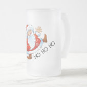 ホーホーホーホーサンタ フロストグラスビールジョッキ (正面右)