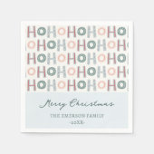 ホーホーホーホーペーパーナプキン スタンダードカクテルナプキン (正面)