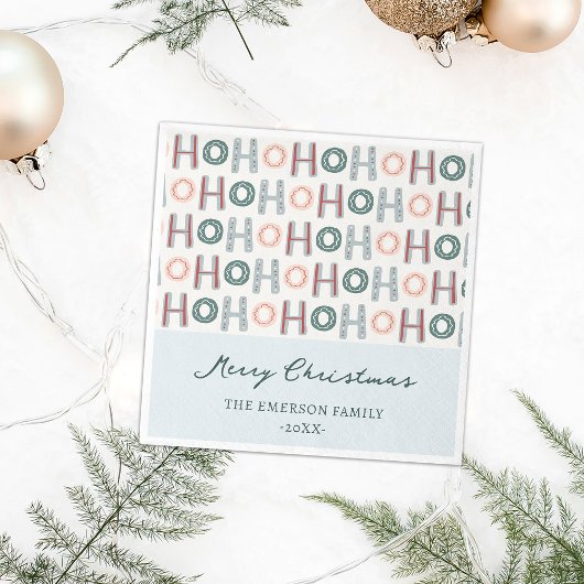 ホーホーホーホーペーパーナプキン スタンダードカクテルナプキン