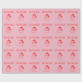 ホーホーホーホーホーサンタクロース4アンジェラ ラッピングペーパー (フラット)