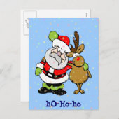 ホーホーホーホーホーサンタルーディ シーズンポストカード (正面/裏面)