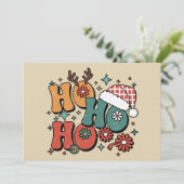 ホーホーホー クリスマス ダサい サンタ帽 クール (スタンド正面)