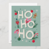ホーホーホー ハoliday チアー シーズンカード (正面/裏面)