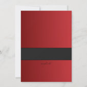 ホーホーホー ホリデーパーティー招待状 招待状 (裏面)