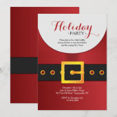 ホーホーホー ホリデーパーティー招待状 招待状 (正面/裏面)