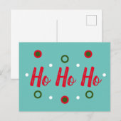 ホーホーホー ポストカード (正面/裏面)