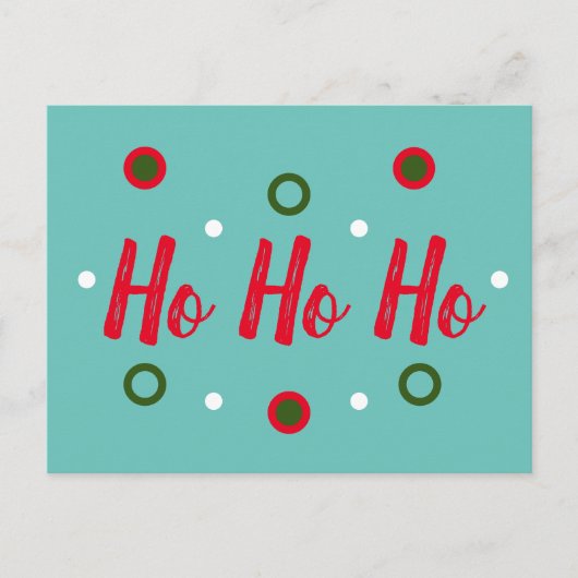 ホーホーホー ポストカード (正面)