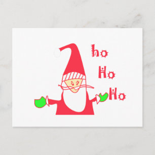 ホーホーホー メリークリスマス サンタから.png シーズンポストカード