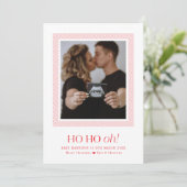 ホーホーホー！妊娠発表クリスマスカード シーズンカード (スタンド正面)