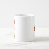 ホーホーホー – Groovy Christmas応援 コーヒーマグカップ (中央)