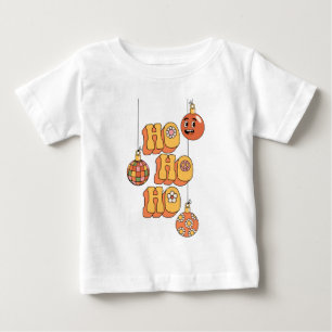 ホーホーホー – Groovy Christmas応援 ベビーTシャツ