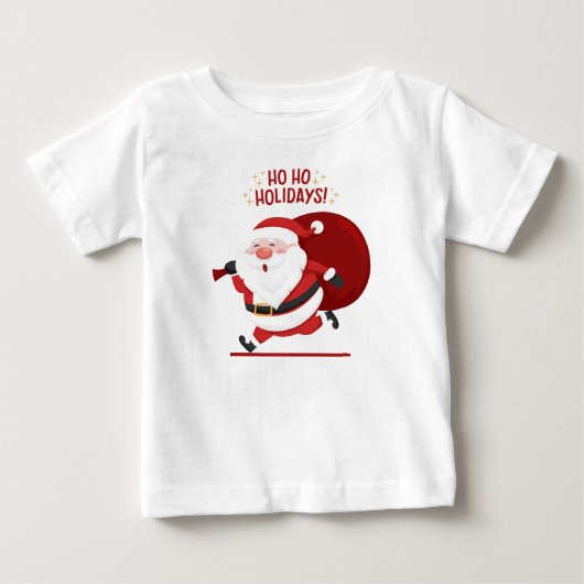 ホーホー休日 ベビーTシャツ (正面)