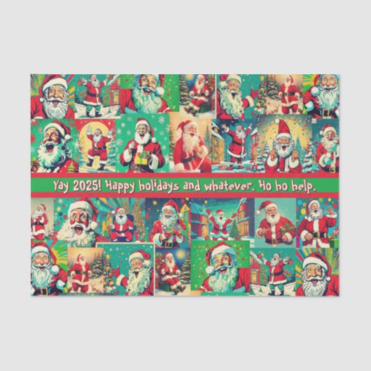 ホーホー救済ティッシュペーパー 薄葉紙 (正面)