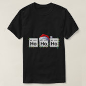 ホーホー要素科学クリスマスケミおもしろいストラー Tシャツ (デザイン正面)