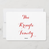 ホーホー シーズンカード (裏面)