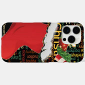 ホーホー！メリークリスマスの贈り物とお正月 Case-Mate iPhoneケース (裏面 (横))