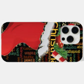 ホーホー!メリークリスマスの贈り物とお正月 Case-Mate iPhoneケース (裏面 (横))