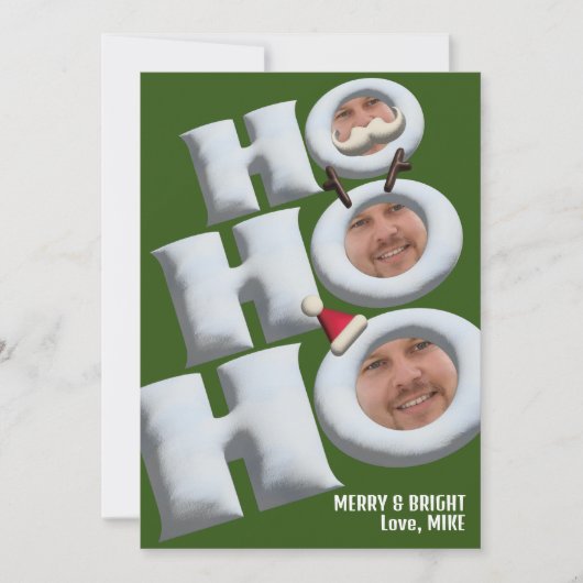 ホーホー！俺だ！ホリデー・カード シーズンカード (正面)