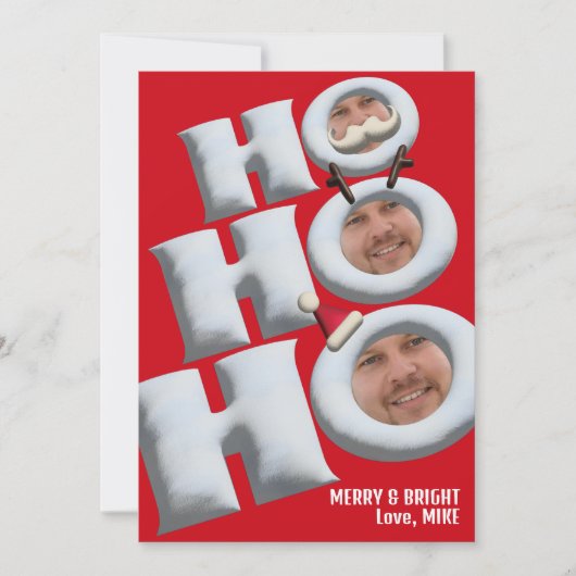 ホーホー!俺だ!ホリデー・カード シーズンカード (正面)