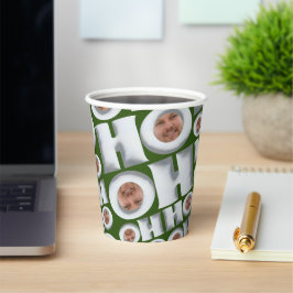 ホーホー!私からコーヒー!あなたの顔紙カップ 紙コップ