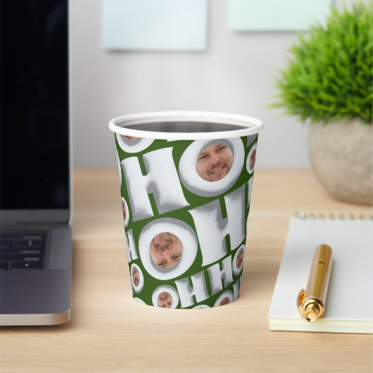 ホーホー!私からコーヒー!あなたの顔紙カップ 紙コップ (インサイチュ)