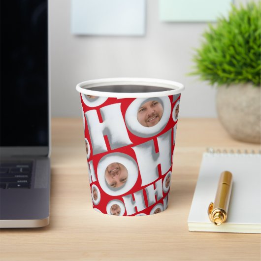 ホーホー！私からコーヒー！あなたの顔紙カップ 紙コップ (インサイチュ)