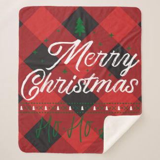 ホーホーHOクリスマスキャンプ シェルパブランケット