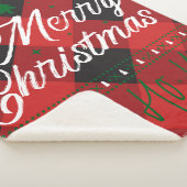 ホーホーHOクリスマスキャンプ シェルパブランケット (3/4)