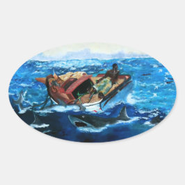 ホーマーのガルフストリームが再訪 楕円形シール