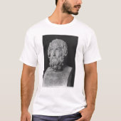 ホーマーの古代ギリシャ文化の期間のバスト Tシャツ (正面)