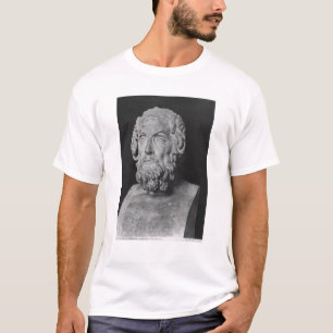 ホーマーの古代ギリシャ文化の期間のバスト Tシャツ