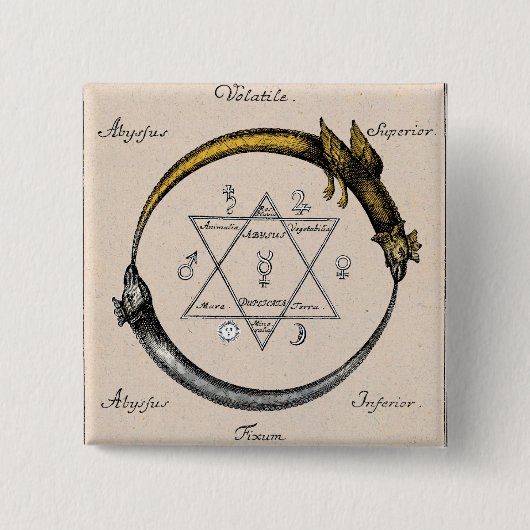 ホーマーの金鎖 缶バッジ (正面)