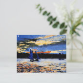 ホーマーグロスターサンセット ポストカード (スタンド正面)