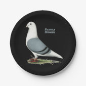 ホーマーブルーサドル ペーパープレート (正面)