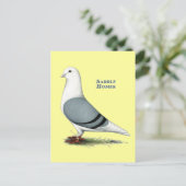 ホーマーブルーサドル ポストカード (スタンド正面)