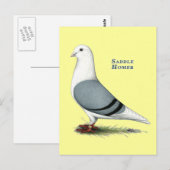 ホーマーブルーサドル ポストカード (正面/裏面)