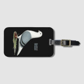 ホーマーブルーサドル ラゲッジタグ (正面横)