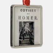 ホーマー著「オデュッセイア」のためのとびら メタルオーナメント (右)