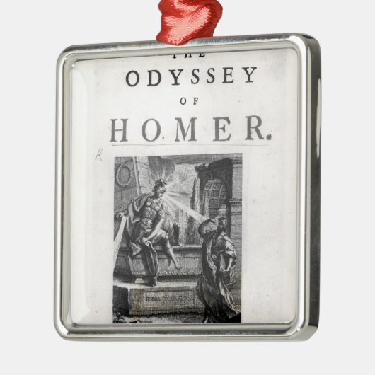 ホーマー著「オデュッセイア」のためのとびら メタルオーナメント (左)