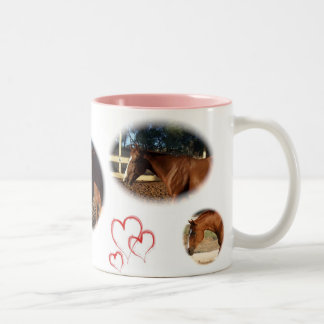 ホーマー馬 ツートーンマグカップ