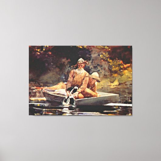 ホーマー – アフター・ザ・狩り キャンバスプリント (正面)