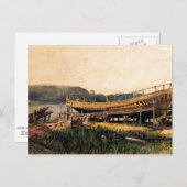 ホーマー – イプスウィッチ、造船 ポストカード (正面/裏面)