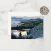 ホーマー – インディアンヴィレッジアディロンダックス ノートカード (正面/裏面インサイチュ)