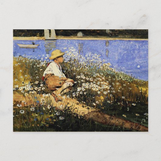 ホーマー – ウォッチングザハーバー ポストカード (正面)