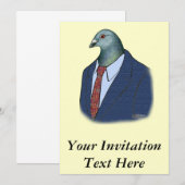 ホーマー・スーツ 招待状 (正面/裏面)