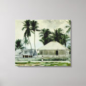 ホーマー – ナッソーのキャビン キャンバスプリント (正面)